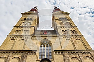 Facade of the Liebfrauenkirche church in Koblenz photo