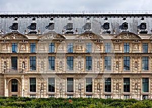 Facade of the Louvre