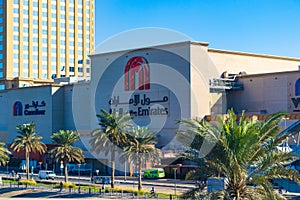 Facade of the Mall of the Emirates Dubai city UAE
