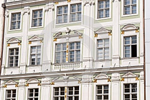 Facade with many windows