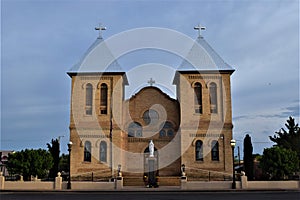 Facade of Minor Basilica of Mesilla photo