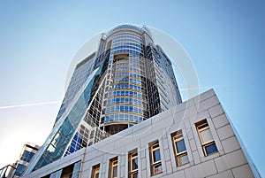 Facade of a modern building