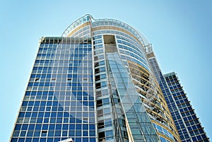 Facade of a modern building