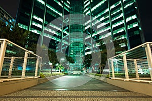 Facade of Modern Office Building