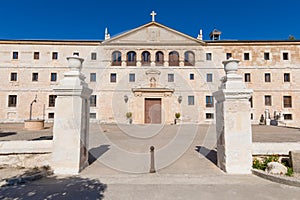 Facade of Monastery of Santa Maria de la Vid photo