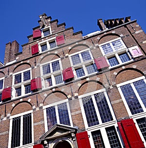 Facade of a monumental house