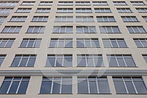 Facade of a multistory building