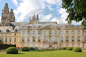 Facade of the Museum of Fine Arts. Tours. France photo