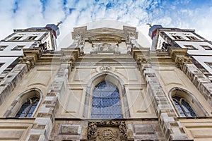 Facade of the Namen-Jesu-Kirche church in Bonn