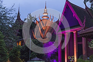 Facade of the National Museum of Cambodia in Phnom Penh