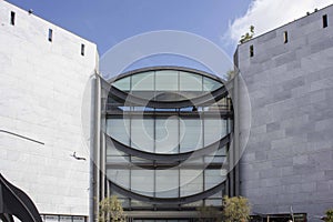 Facade of the national museum of modern and contemporary art