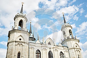 Facade of neo-Gothic Church of Vladimir photo