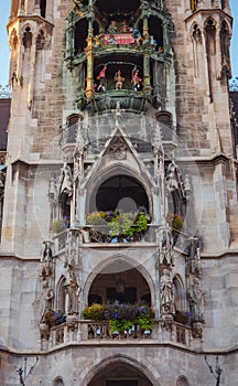 Facade of Neo-Gothic town hall