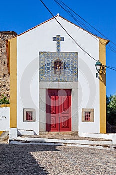 Facade of the Nossa Senhora da Alegria church in Castelo de Vide photo