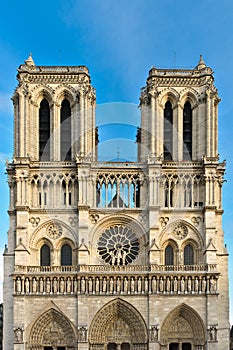 Facade of Notre Dame