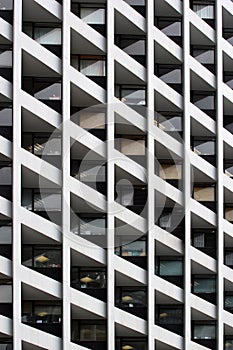 Facade of office buiding