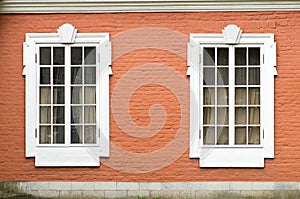 Facade of Old Brick Building