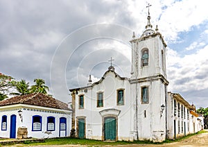 Facade of an old church