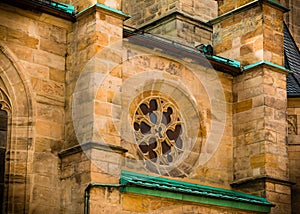Facade Of An Old Church In Germany