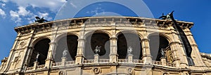 Facade of the Opera House in Vienna