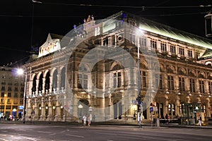 Facade of the Opera of Vienna - Austria (2)