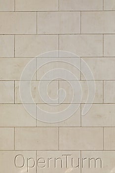 Facade of the opernturm, Opera Tower in Frankfurt