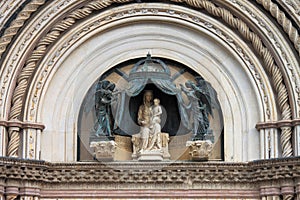 Facade of Orvieto cathedral