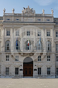 Facade of the palace