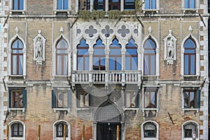 Palace Loredan dell`Ambasciatore - Venice, Italy photo