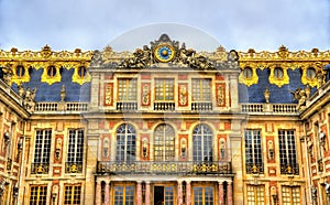 Facade of the Palace of Versailles