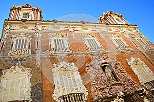 Facade of Palacio del Marques de Dos Aguas, Valencia