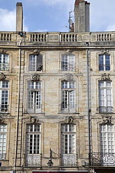 Facade on Parlement Square, Bordeaux photo