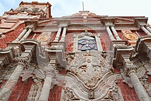 Facade of the Queretaro cathedral II