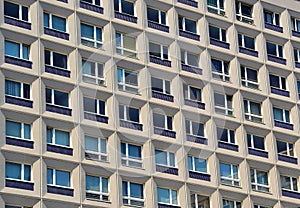 Facade of a residential building photo