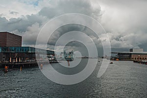 Facade of royal Danish Playhouse and