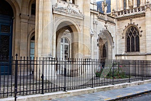facade of the saint germain church