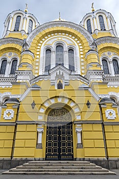 Facade of Saint Vladimir's Cathedral