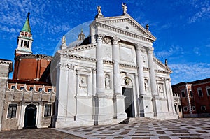 Facade San Giorgio Maggiore, Venice, Italy