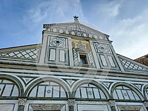 Facade of the San Miniato al Monte