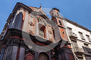 The Facade of Sant`Angelo a Nilo