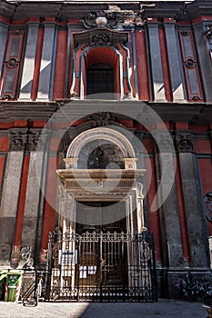 The Facade of Sant`Angelo a Nilo