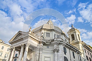 Facade of Santa Maria dei Miracoli church