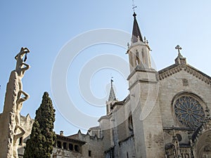 Basilica of Santa Maria in Vilafranca del PenedÃÂ©s, Spain photo