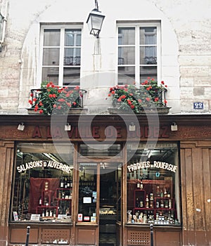 Parisian storefront
