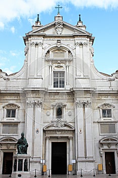 Facade of the Shrine of Loreto