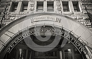 Facade of St. Louis Union Station photo