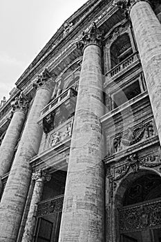 Facade of St. Peters Basilica