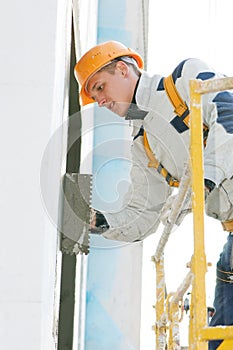 Facade stopping and surfacer works