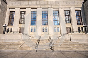 Facade of the Supreme Court of Canada building