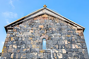 facade of Surp Arakelots church in Sevanavank